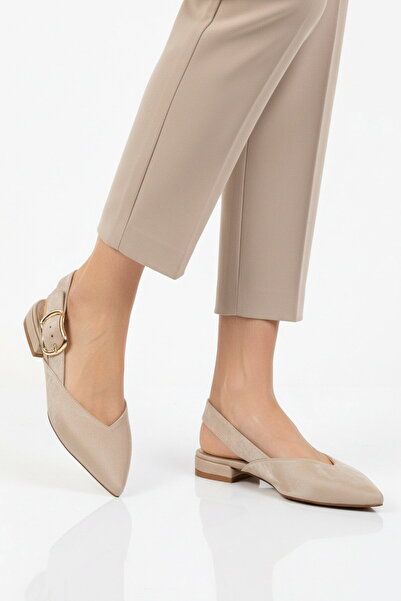Aspor Women's Ballerinas with Black Belt