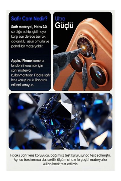 Nexiva واقي عدسة الكاميرا الأصلي لهاتف iPhone 17 Pro Premium AR+ AF+ ذو إطار ناعم وحماية كاملة