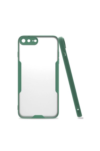 eco port جراب 7 Plus سيليكون بلاتيني - أخضر