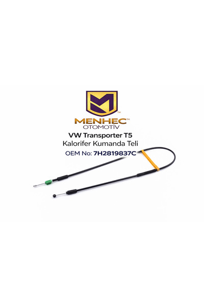Menhec Otomotiv Vw Transporter T5 2003–2015 Için Kalorifer Kumanda Teli 7h281...