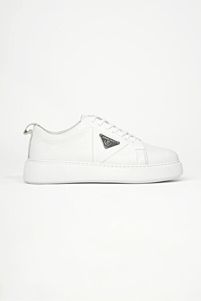 Pierre Cardin Adidași albi – Seria Premium Stil Fresh & Clean
