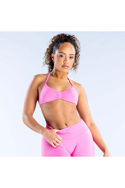 Generic Brand Pink Impact Strappy Bra - Supportive Sports Bra