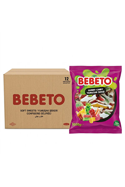 BEBETO Jelibon 12-Pack 1 kg Shark
