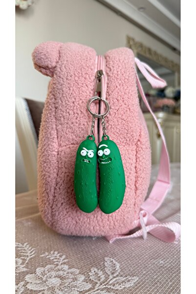 Lucylund Pickle Rick Anahtarlık - Eğlenceli Rick and Morty Figürü