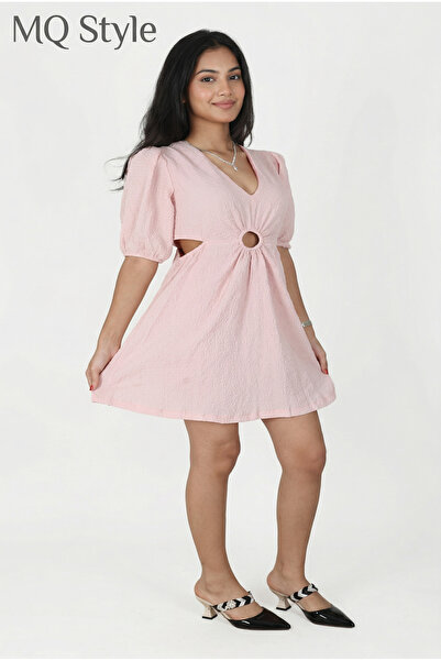 MQ Short Dress with "Cut-Out" Design and Front Waist Loop from the Style Coll...