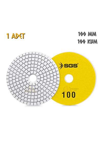 SGS Elmas Polisaj Pedi Mermer-Granit-Fayans - Islak - 100 Kum - 1 Adet