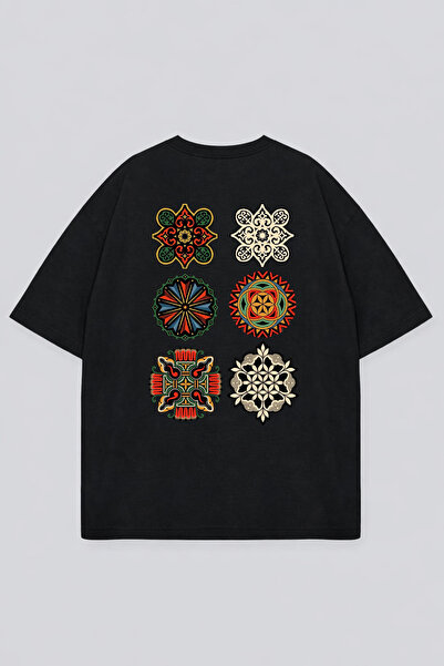 LORVEX Μπλουζάκι Oversize Unisex 100% Βαμβάκι με στάμπα, Άνετη εφαρμογή, Κομψ...
