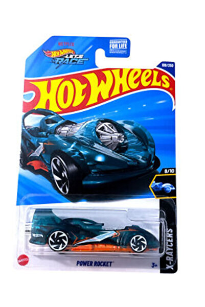 mattel 2025 Hot Wheels Πράσινο Πυραυλικό Ρουκέτα X-Raycers # 109