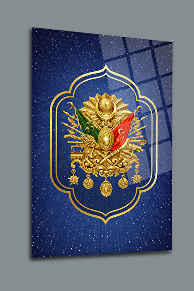 glassartdesign Οθωμανικό Γυάλινο Έργο Τέχνης Τούγκρας-4