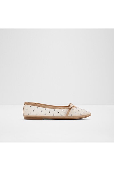 Aldo أحذية باليه نسائية بيج من أورابيلا
