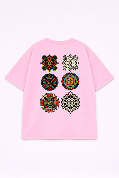VODEXA Tricou Oversize Unisex 100% Bumbac Imprimat, Croială Confortabilă, Ele...