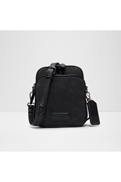 Aldo Arcangioli Mens Black Shoulder Bag