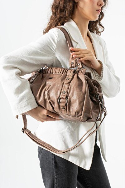 Baginn Γυναικεία τσάντα ώμου από δερματίνη Vegan-Synthetic Leather Cross Stra...