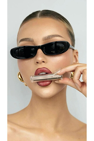 BluePepper نظارات شمسية نسائية بإطار بيضاوي نحيف UV400 زجاج 54 EKARTMAN