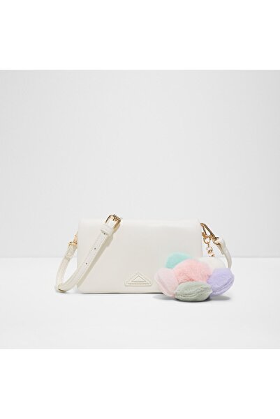 Aldo Lollybag Womens White Shoulder Bag