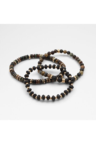 Aldo Theos Mens Gray Necklace