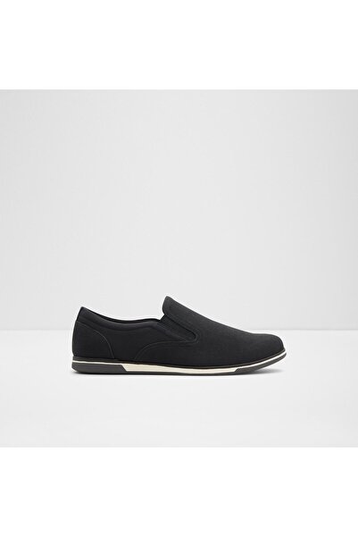 Aldo Braunbock Mens Black Loafer Shoes