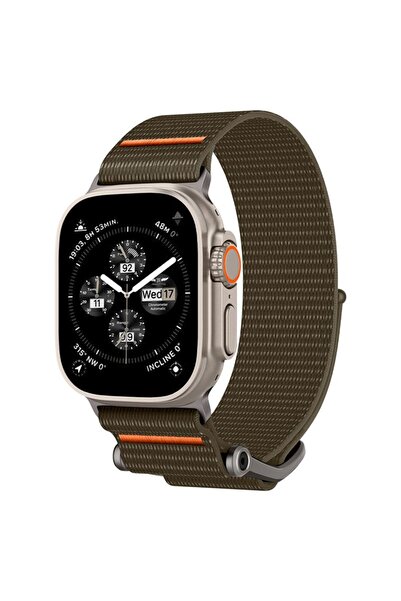 Spigen DuraPro Flex Ultra Band, χακί - Apple Watch 49mm/45mm/44mm/42mm