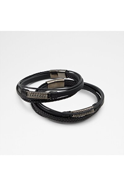 Aldo Guilio Mens Black Necklace