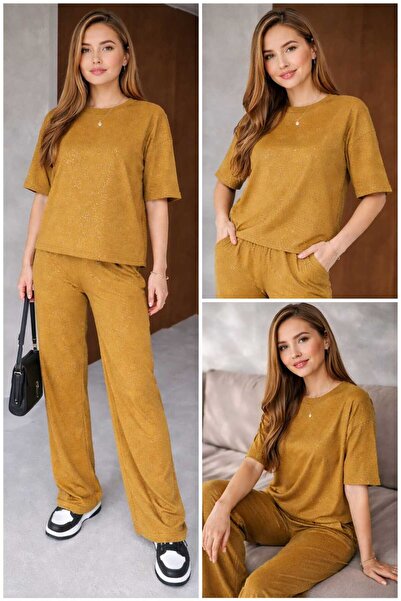 PEKA Γυναικείο ύφασμα μοντάλ με γκλίτερ