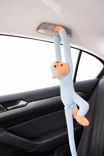 Carvian Elleri Yapışan Oyun Ve Uyku Arkadaşı Peluş Maymun Oyuncak Sarılan Maymun