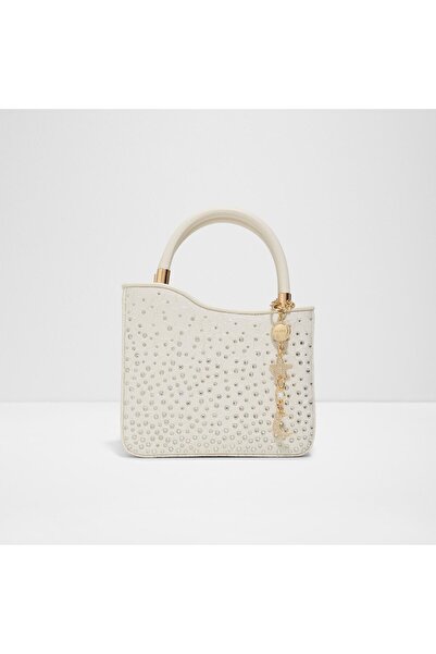 Aldo Sunlace Womens White Handbags