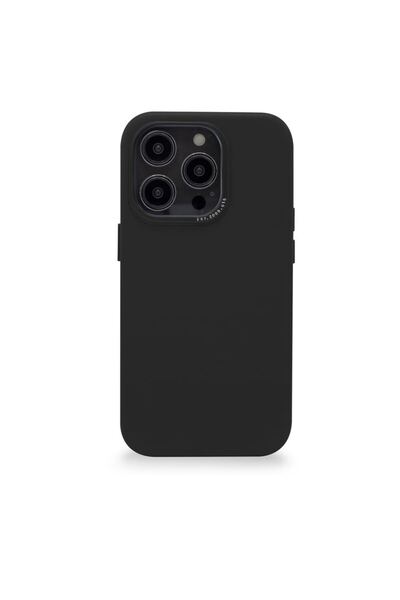 decoded Δερμάτινη Θήκη Πλάτης, μαύρη - iPhone 14 Pro