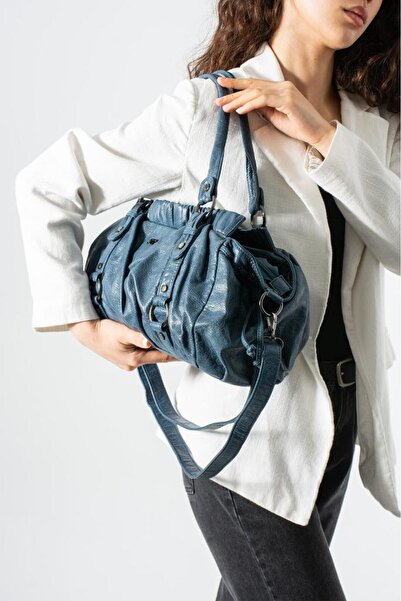 Baginn Γυναικεία τσάντα ώμου από δερματίνη Vegan-Synthetic Leather Cross Stra...