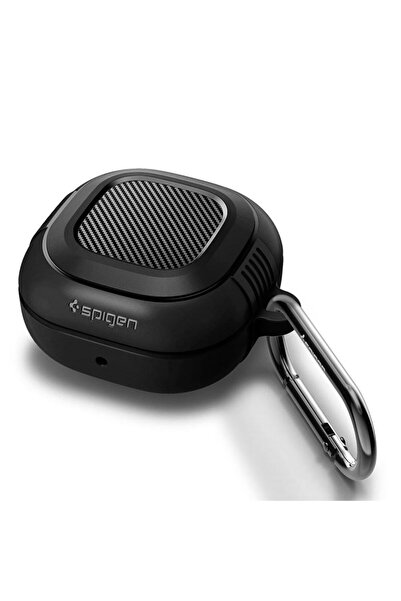 Spigen Ανθεκτική Θήκη, μαύρο - Galaxy Buds 2/Pro/Live