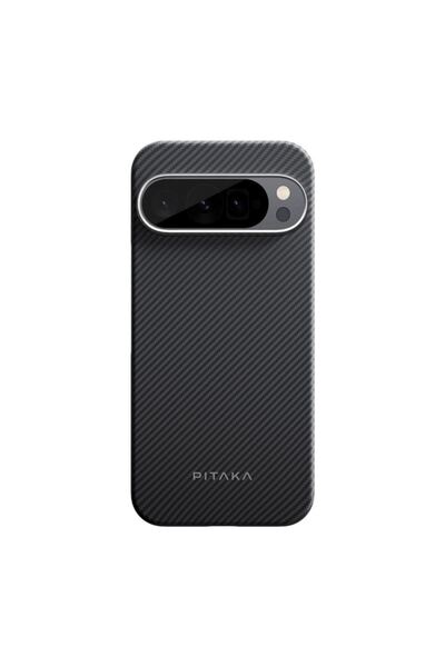 PITAKA MagEZ Case 5, Μαύρο/Γκρι Ύφασμα Τουίλ - Google Pixel 9/Pixel 9 Pro