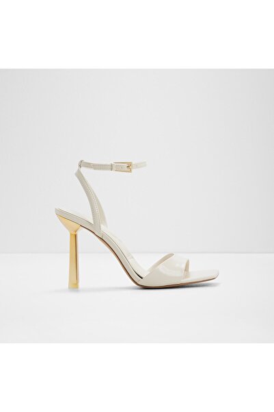 Aldo صنادل نسائية بيضاء فاخرة