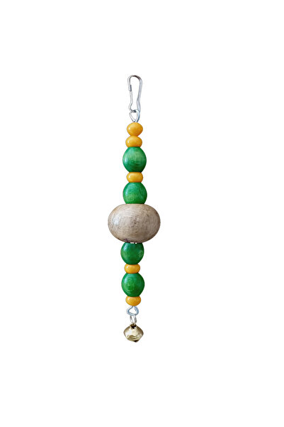 Wahw Pet Bird Cage Caterpillar Toy with Bell - 13cm