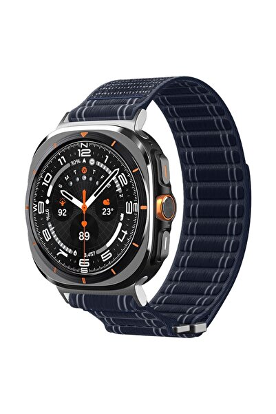 Spigen Υφασμάτινο λουράκι (με αυτοκόλλητο κλείσιμο), ναυτικό μπλε - Samsung G...