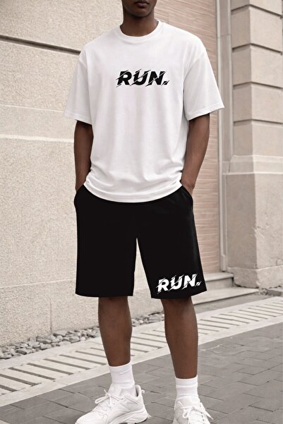 x-compass life ΤΡΕΧΩ. Βασικό ΓΥΝΑΙΚΕΙΟ / ΑΝΔΡΙΚΟ Unisex Σετ Μπλουζάκι και Σορ...