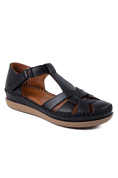 Venüs 25033541 26YS Γυναικεία Καθημερινά Σανδάλια Μαύρα