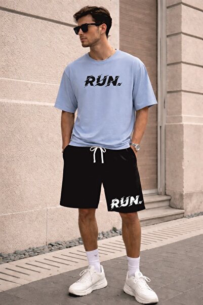 x-compass life ΤΡΕΧΩ. Βασικό ΓΥΝΑΙΚΕΙΟ / ΑΝΔΡΙΚΟ Unisex Σετ Μπλουζάκι και Σορ...