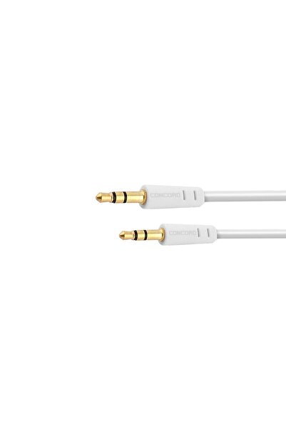 Midcom Concord C-817 1.5m Metre 3.5mm Aux Flat Slim Ses Aktarım Kablosu