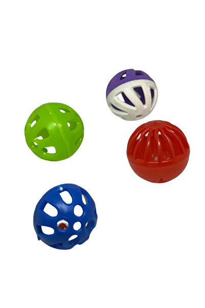 Wahw Pet Kuş Renkli Zilli Kafes Top (adet) - 11116448