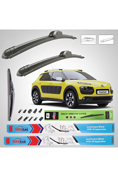 TEAMCAR Citroen C4 Cactus (2014–2018) Επίπεδες Υαλοκαθαριστήρες |   Πλήρες Σε...
