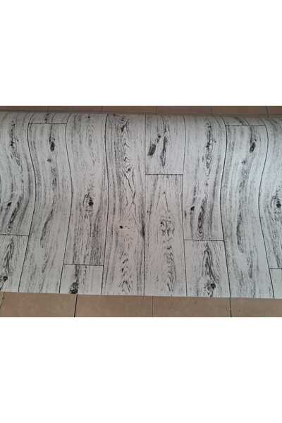 KADİRTARIM PARKE DESENLİ KEÇELİ MUŞAMBA 50 cm x 50 cm beyaz Zemin Döşemesi So...
