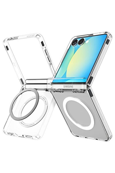 Spigen Υπέρ-Υβριδική Θήκη Pro MagSafe, διαφανής λευκή - Samsung Galaxy Z Flip...