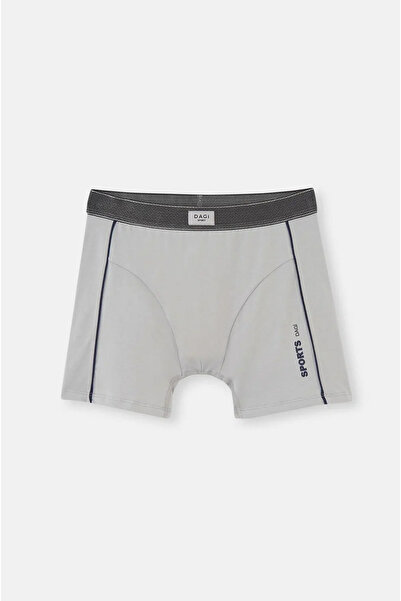 Dagi agi D5213 Erkek Boxer - Spor Pamuklu Uzun Paça Slim Fit Esnek Örme Dokulu
