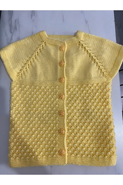 alkancollectıon El Örgüsü Bebek Yeleği
