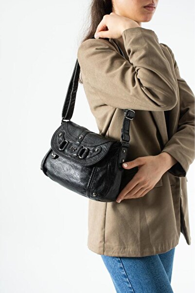 Baginn Γυναικεία τσάντα αγγελιαφόρου από δέρμα που πλένεται, καθημερινή, με λ...