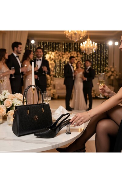 ZİVORA Επίσημα παπούτσια - Μαύρο - Μεσαία τακούνια (5-9 cm)