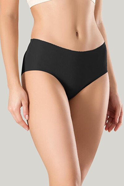 Miss Fit Yüksek Bel Lazer Kesim Silikonlu Slip Külot Seamless