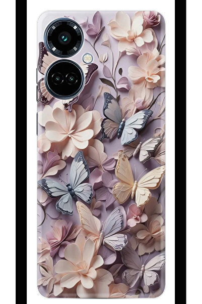 TECNO Camon 19 PRO (CI8n) Uyumlu Kılıf Desenli Baskılı Silikon Kapak NAME-.10...