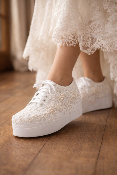 gumushoe أحذية فستان الزفاف والسهرة ذات الكعب العالي من طراز كونفرز