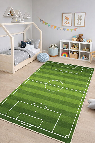 Lioara Home Çocuk Odası Dijital Baskı Halı | Canlı Renkler Kaymaz Taban Silin...
