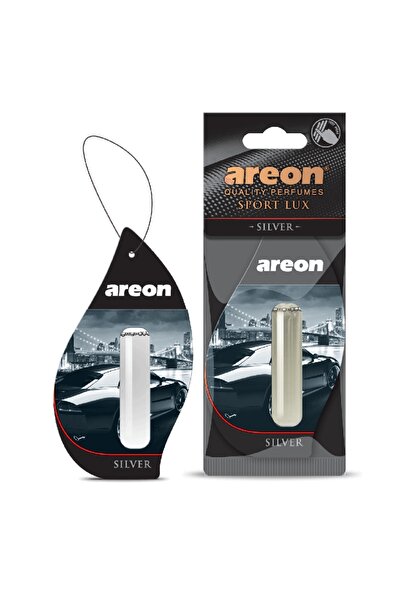 Areon Σπορτ Λουξ Σιλβέρ υγρό αρωματικό αυτοκινήτου, 5 ml